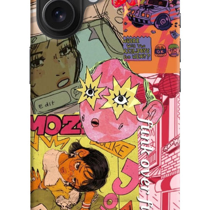 Funkover iPhone 16 Hard Case Back Cover by Casekaro