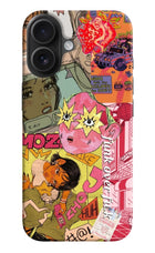 Funkover iPhone 16 Hard Case Back Cover by Casekaro