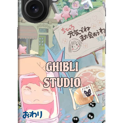 Studio Ghibli iPhone 16 Hard Case Back Cover by Casekaro