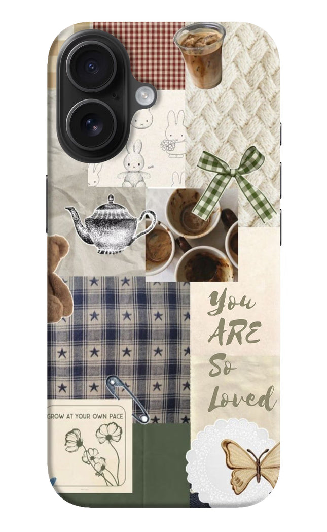 Cookie iPhone 16 Hard Case Back Cover by Casekaro