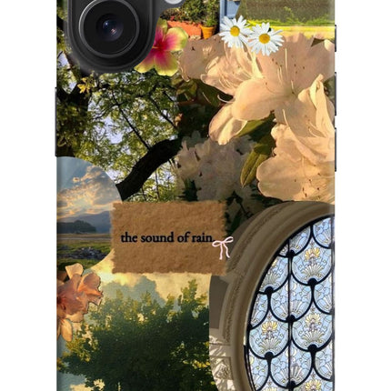 Rain iPhone 16 Hard Case Back Cover by Casekaro