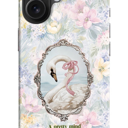 Pretty Mind Pretty Soul iPhone 16 Hard Case Back Cover by Casekaro