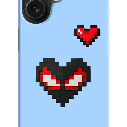 Peter Heart iPhone 16 Hard Case Back Cover by Casekaro
