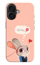 Judy Charm iPhone 16 Hard Case Back Cover by Casekaro