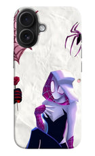 Gwen Verse iPhone 16 Hard Case Back Cover by Casekaro
