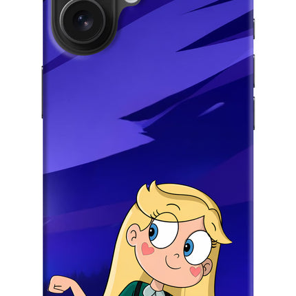 Star Glow iPhone 16 Hard Case Back Cover by Casekaro