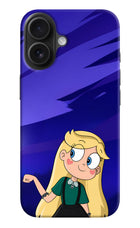 Star Glow iPhone 16 Hard Case Back Cover by Casekaro