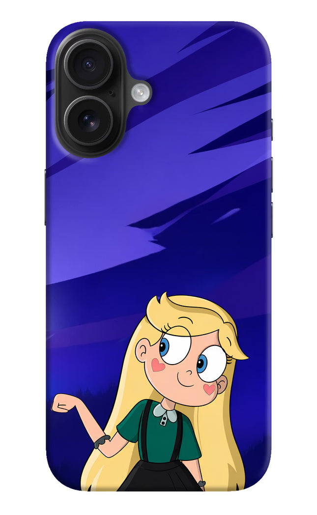 Star Glow iPhone 16 Hard Case Back Cover by Casekaro