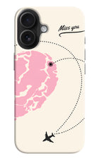 Miss Orbit iPhone 16 Hard Case Back Cover by Casekaro