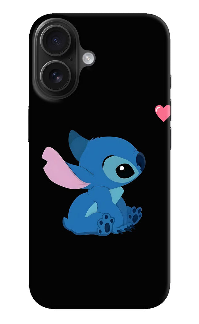 Stitch Crush iPhone 16 Hard Case Back Cover by Casekaro