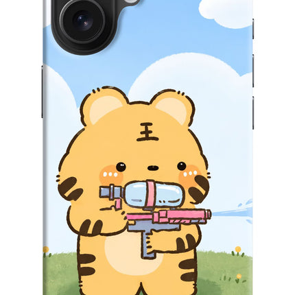 Tiger Treat iPhone 16 Hard Case Back Cover by Casekaro