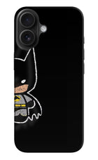 Bat Kitty iPhone 16 Hard Case Back Cover by Casekaro
