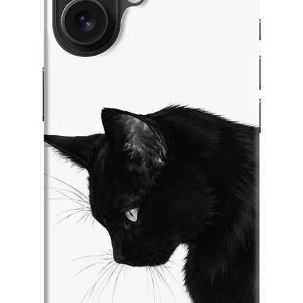 Shadow Gaze iPhone 16 Hard Case Back Cover by Casekaro