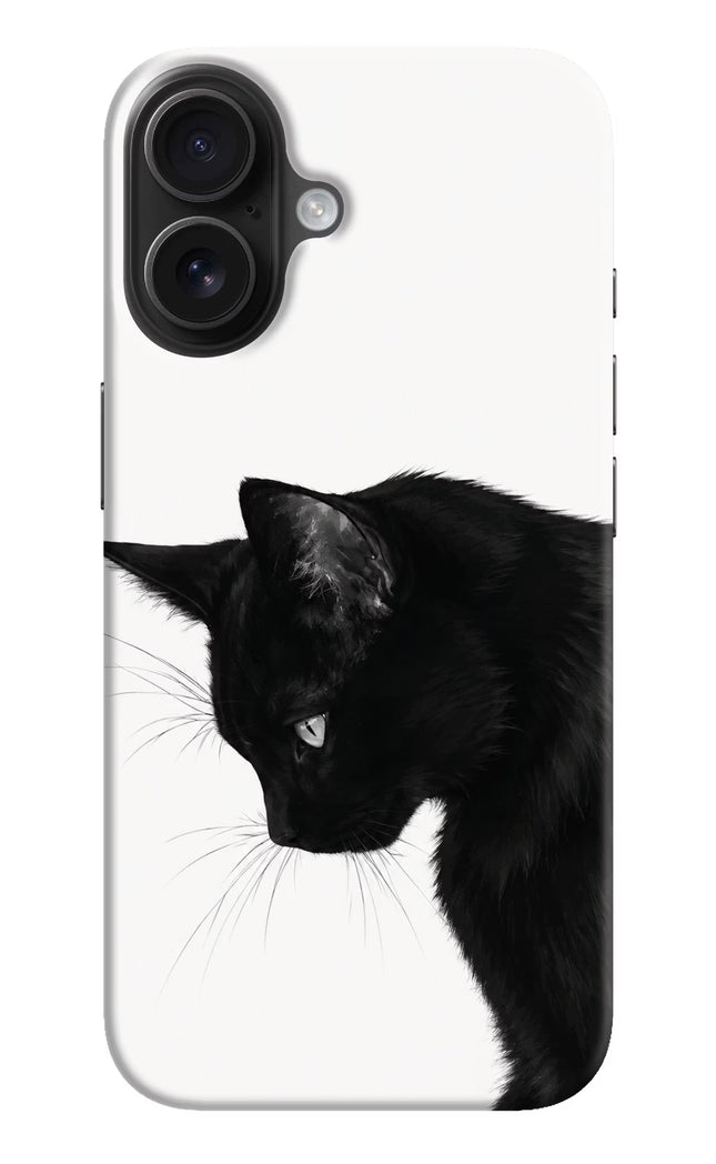 Shadow Gaze iPhone 16 Hard Case Back Cover by Casekaro