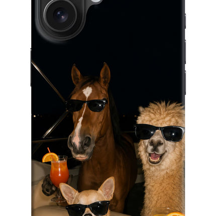 Party Squad iPhone 16 Hard Case Back Cover by Casekaro