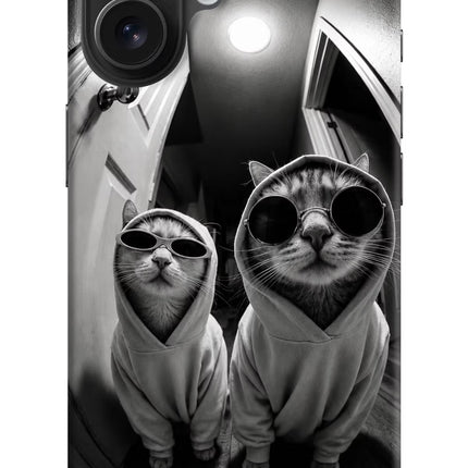 Hood Cats iPhone 16 Hard Case Back Cover by Casekaro