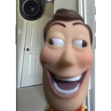 Side Eye Woody iPhone 16 Hard Case Back Cover by Casekaro