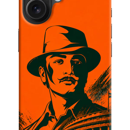 Bhagat Singh Legacy iPhone 16 Hard Case Back Cover by Casekaro