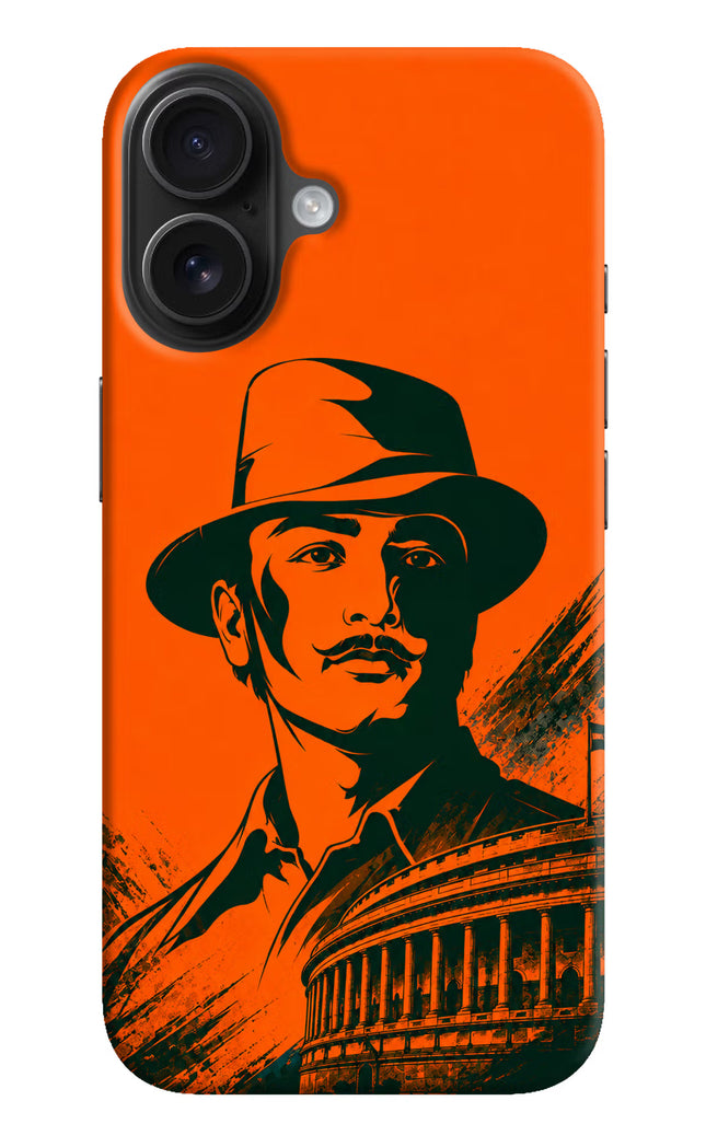 Bhagat Singh Legacy iPhone 16 Back Cover