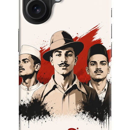 Sardar Patel Iron Will iPhone 16 Back Cover