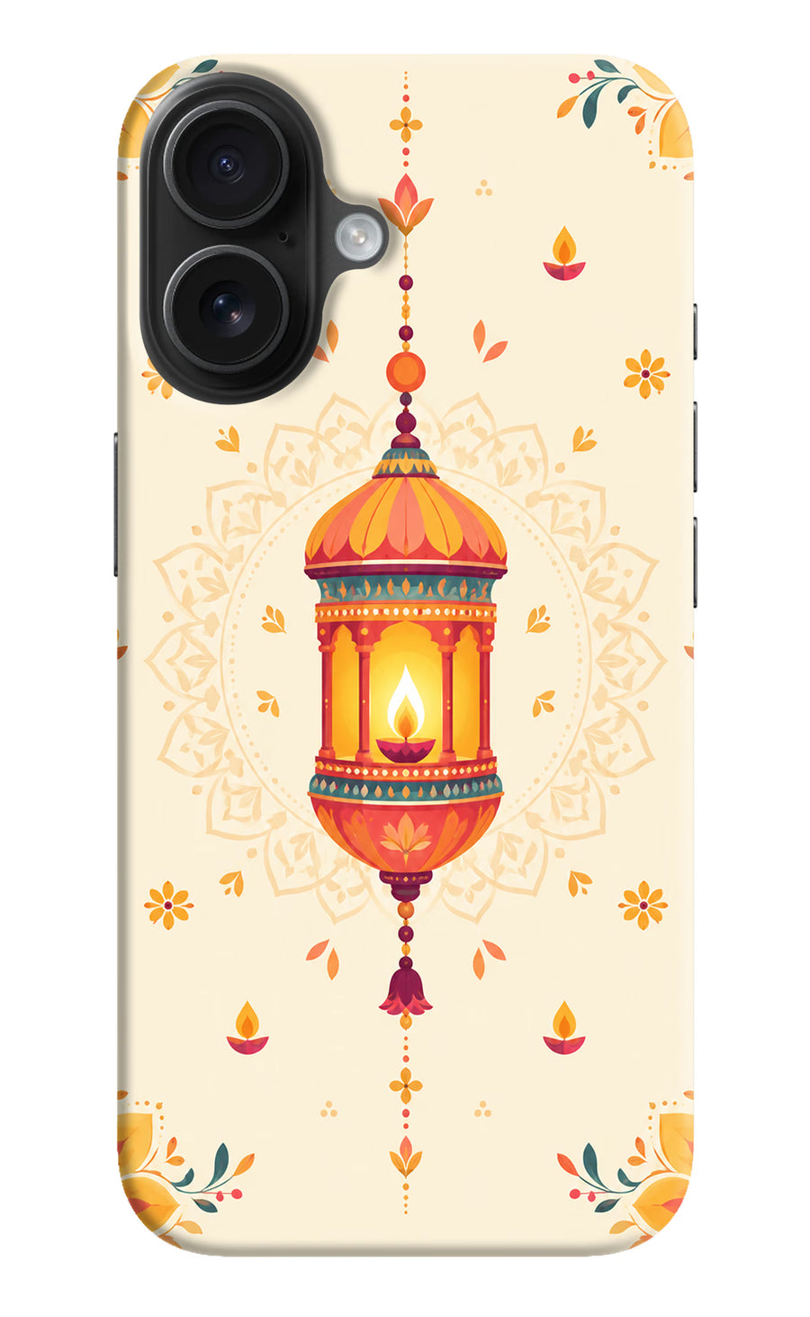 Golden Lantern iPhone 16 Back Cover, Hard case