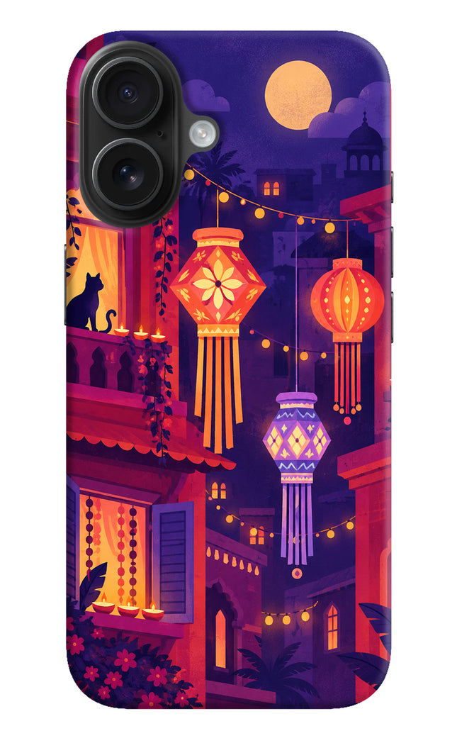 Lantern Lane iPhone 16 Hard Case Back Cover by Casekaro