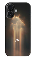Heavenly Beam iPhone 16 Hard Case Back Cover by Casekaro