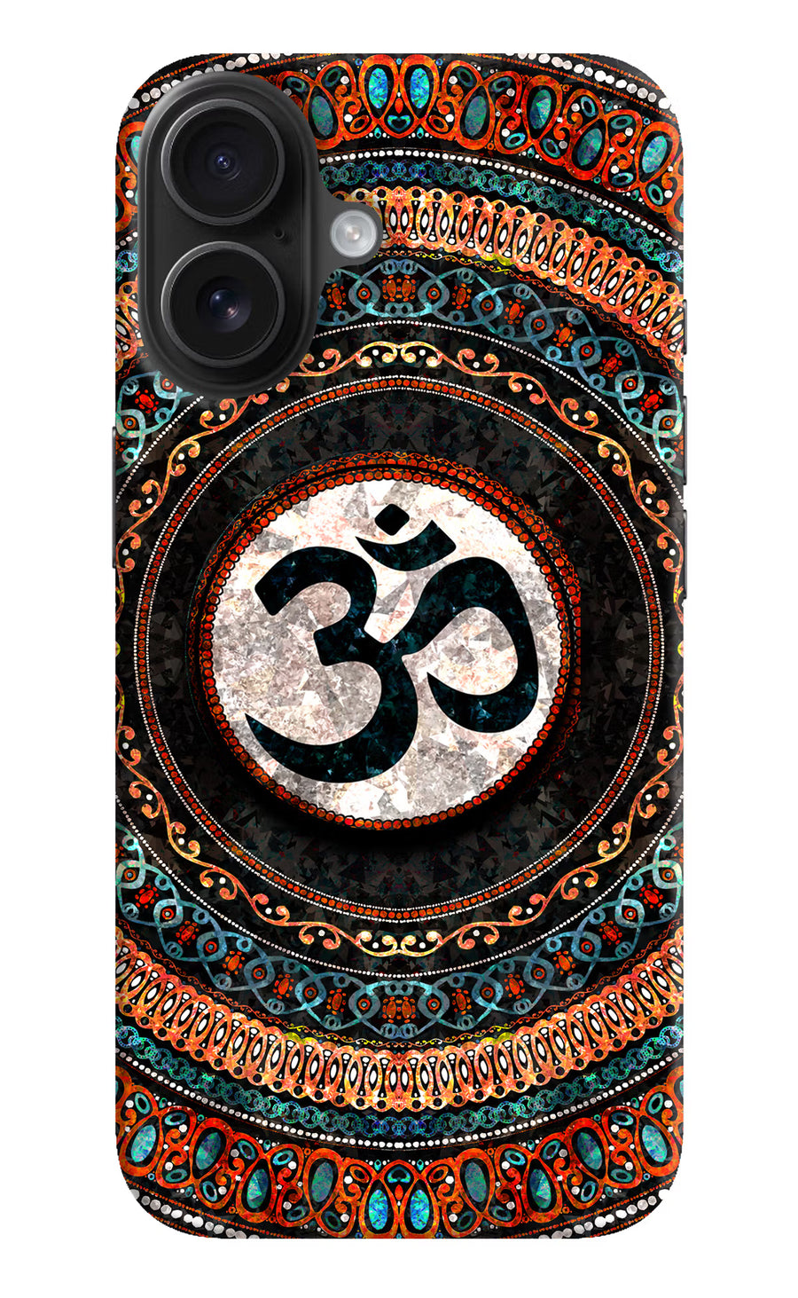 Om Culture iPhone 16 Pop Case, Hard case