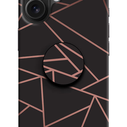 Geometric Pattern iPhone 16 Pop Case by Casekaro