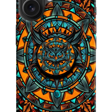 Angry Owl iPhone 16 Pop Case by Casekaro
