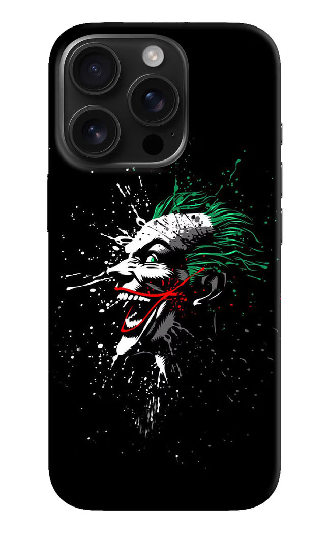 Joker iPhone 16 Pro Hard Case Back Cover by Casekaro
