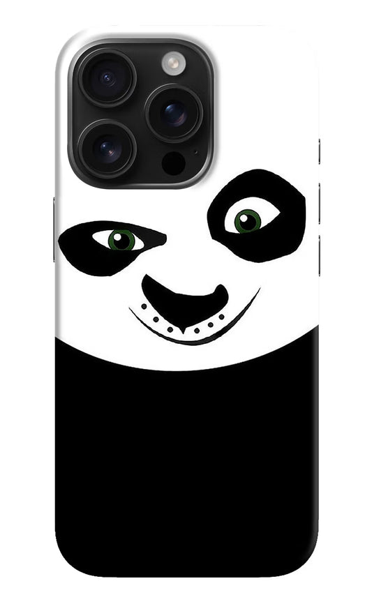 Panda iPhone 16 Pro Hard Case Back Cover by Casekaro