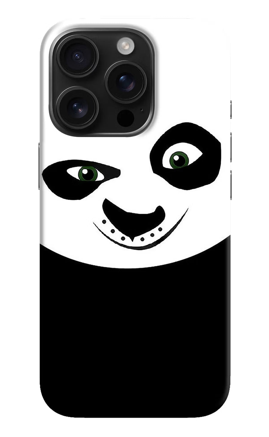 Panda iPhone 16 Pro Back Cover, Hard case
