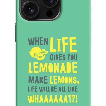 Quote iPhone 16 Pro Hard Case Back Cover by Casekaro