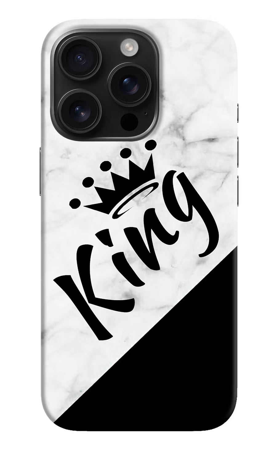 King iPhone 16 Pro Back Cover, Hard case