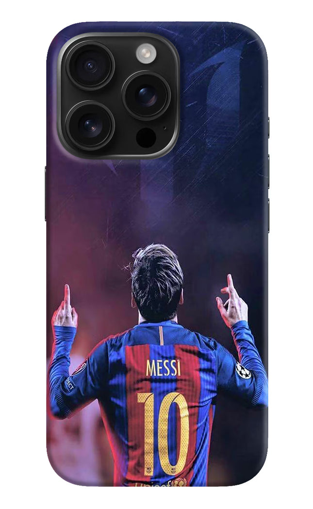 Messi iPhone 16 Pro Hard Case Back Cover by Casekaro