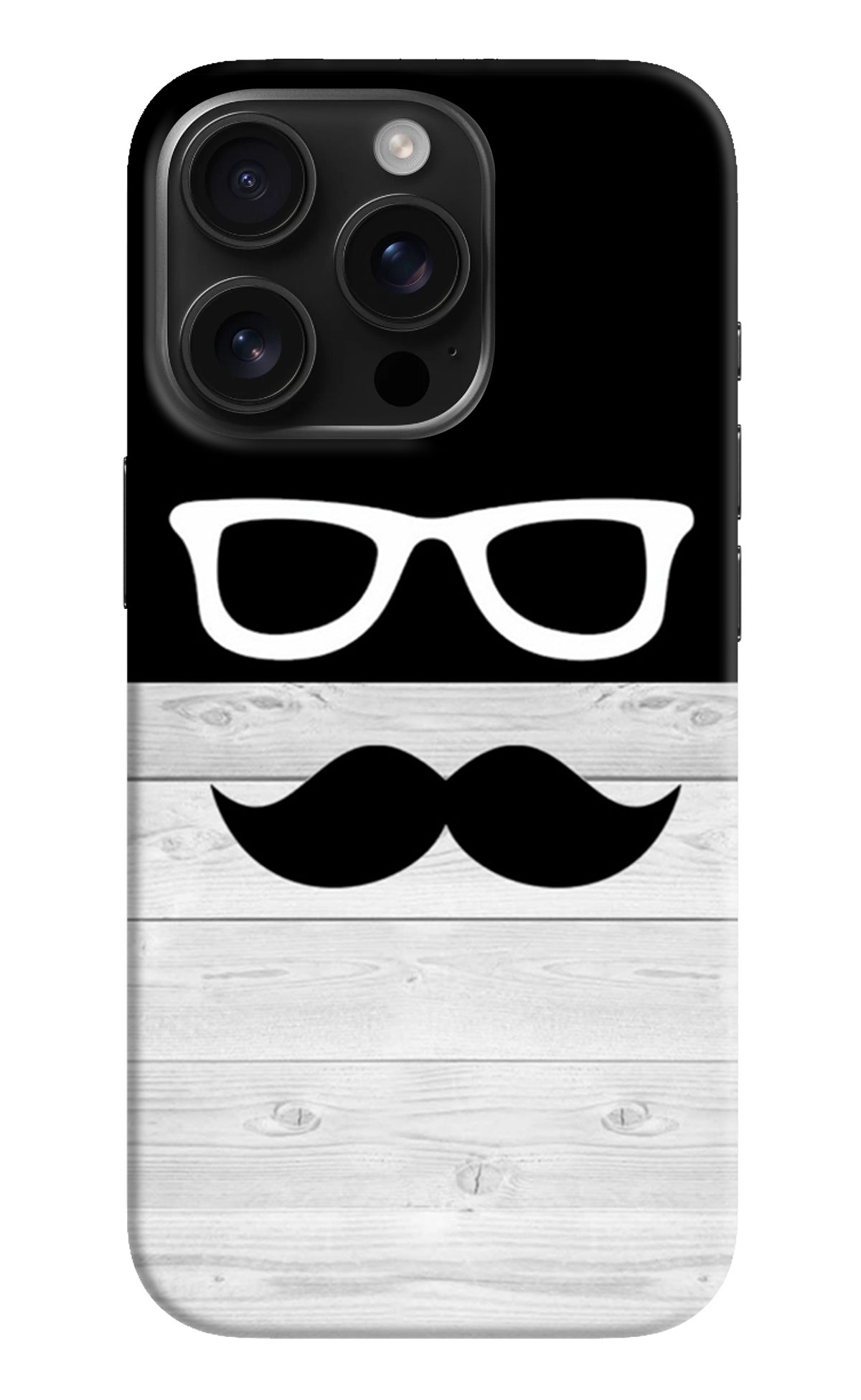 Mustache iPhone 16 Pro Back Cover