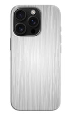 Wooden Grey Texture iPhone 16 Pro Hard Case Back Cover by Casekaro