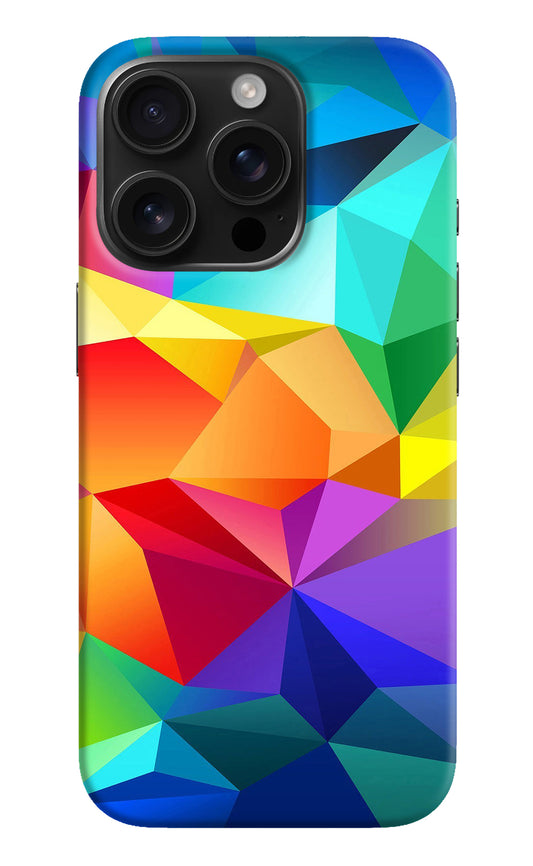 Abstract Pattern iPhone 16 Pro Back Cover