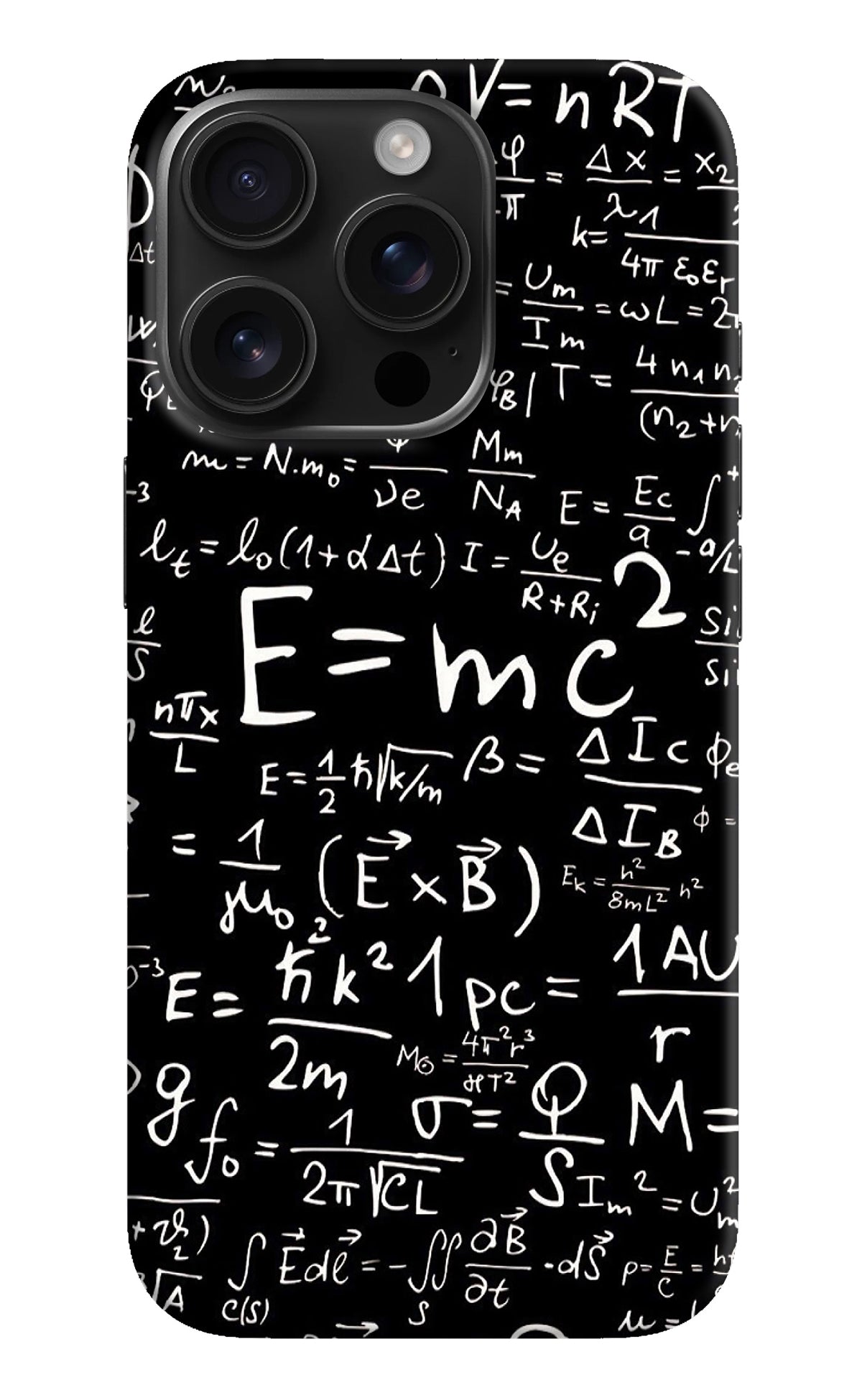 Physics Formula iPhone 16 Pro Back Cover