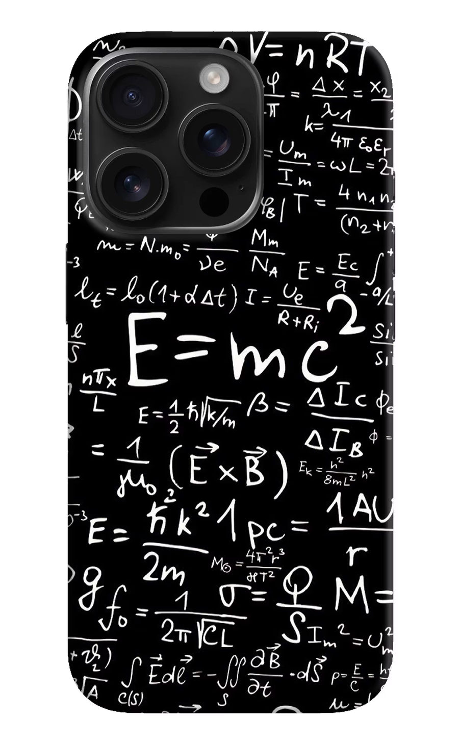 Physics Formula iPhone 16 Pro Back Cover, Hard case