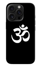 Om iPhone 16 Pro Hard Case Back Cover by Casekaro