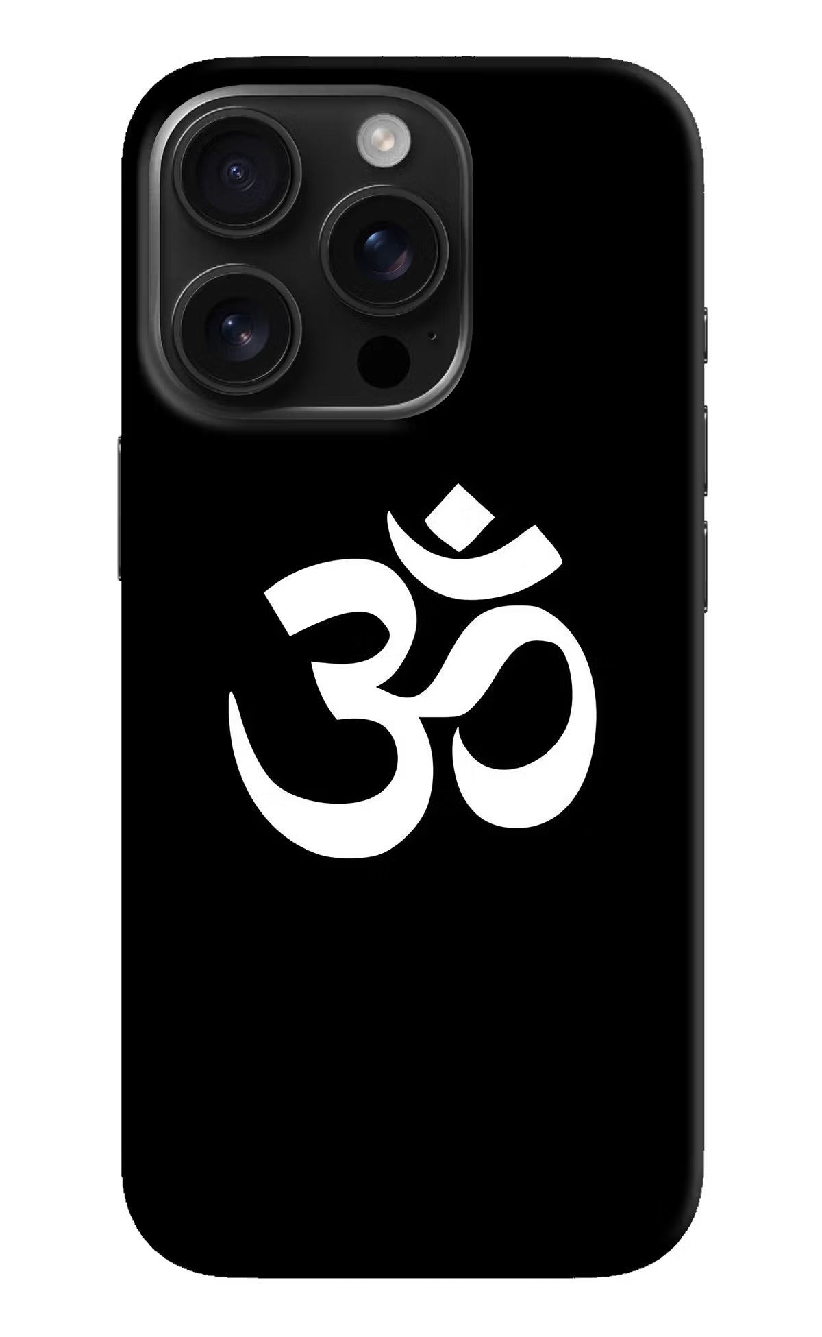Om iPhone 16 Pro Hard Case Back Cover by Casekaro