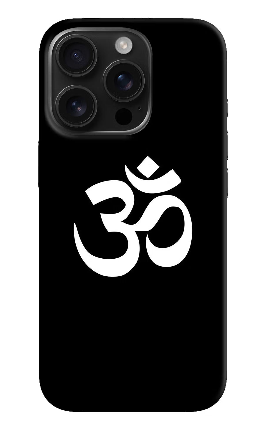 Om iPhone 16 Pro Back Cover, Hard case