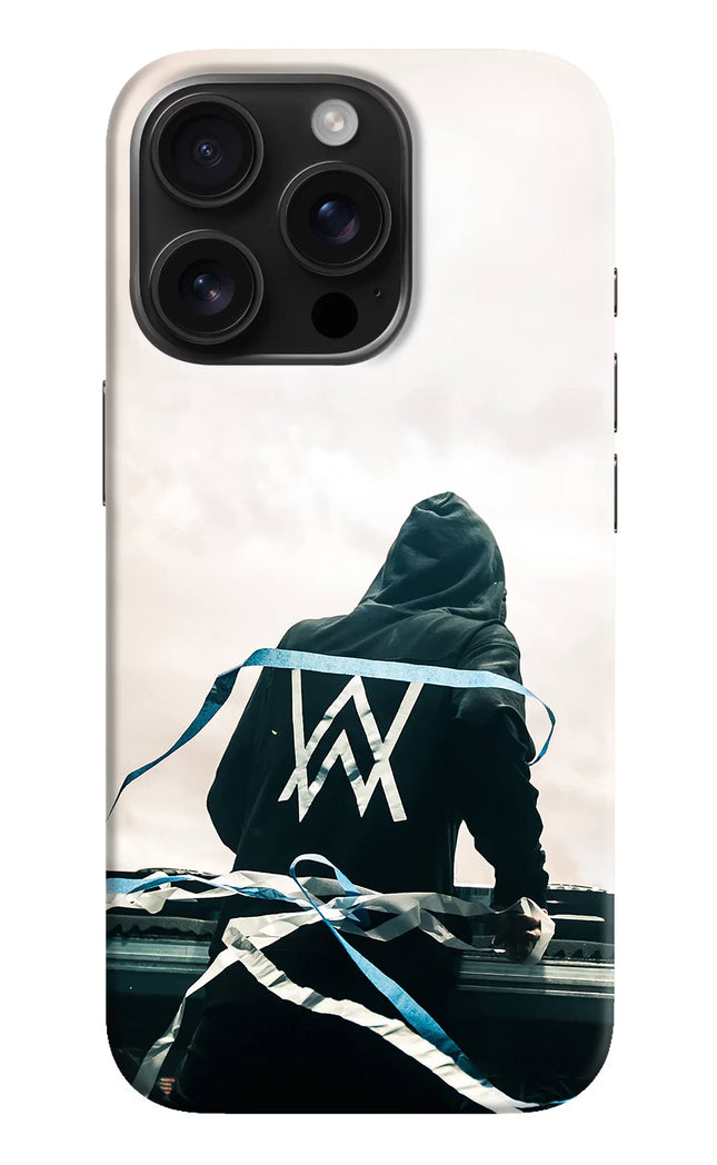 Alan Walker iPhone 16 Pro Hard Case Back Cover by Casekaro