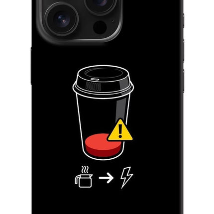 Coffee iPhone 16 Pro Hard Case Back Cover by Casekaro