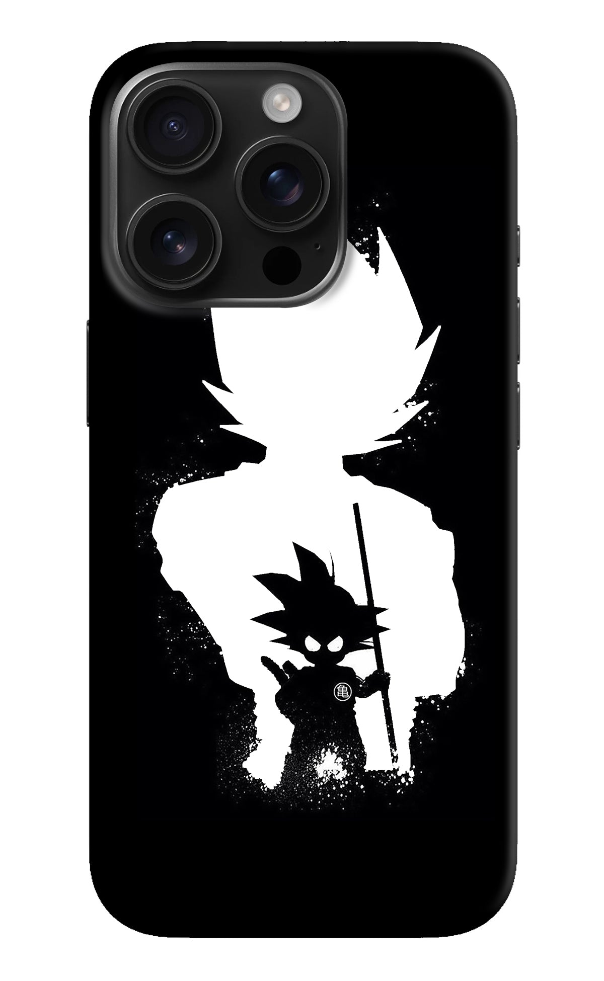 Goku Shadow iPhone 16 Pro Back Cover