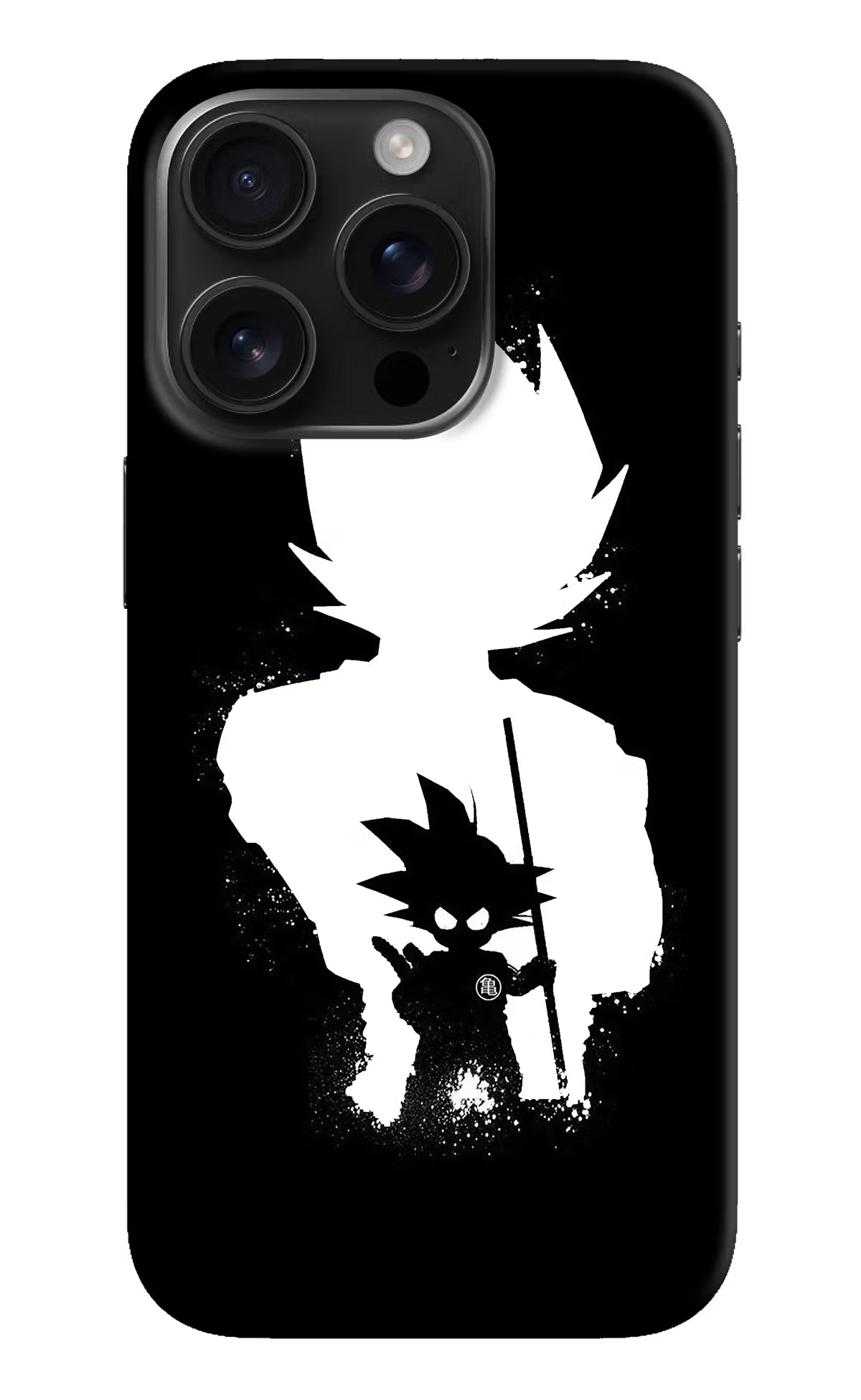 Goku Shadow iPhone 16 Pro Hard Case Back Cover by Casekaro