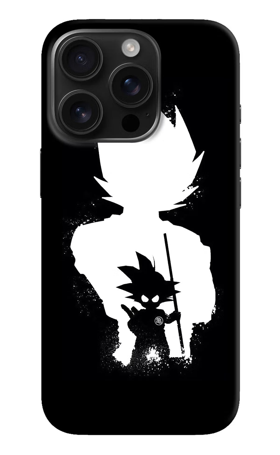 Goku Shadow iPhone 16 Pro Back Cover, Hard case