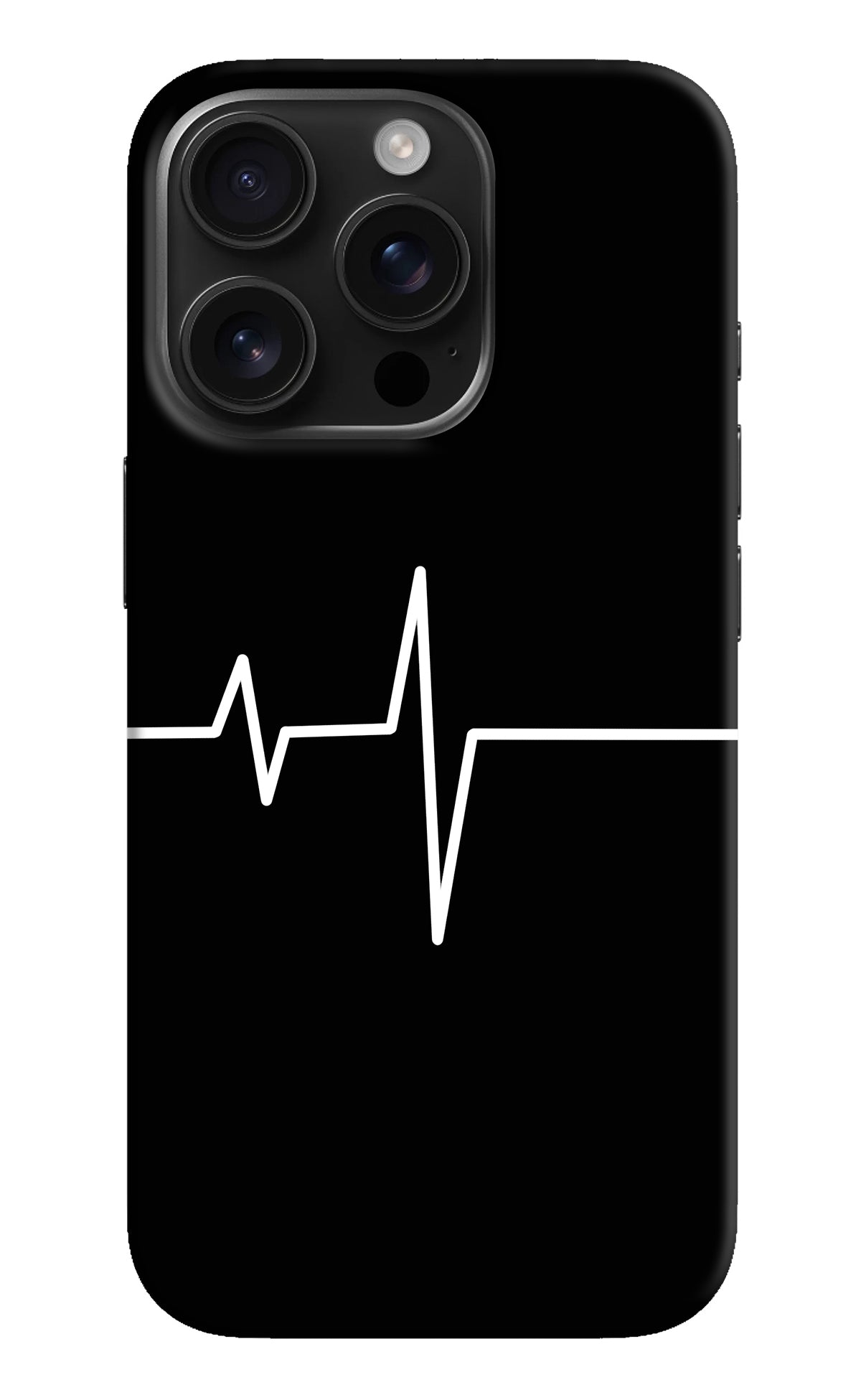 Heart Beats iPhone 16 Pro Back Cover